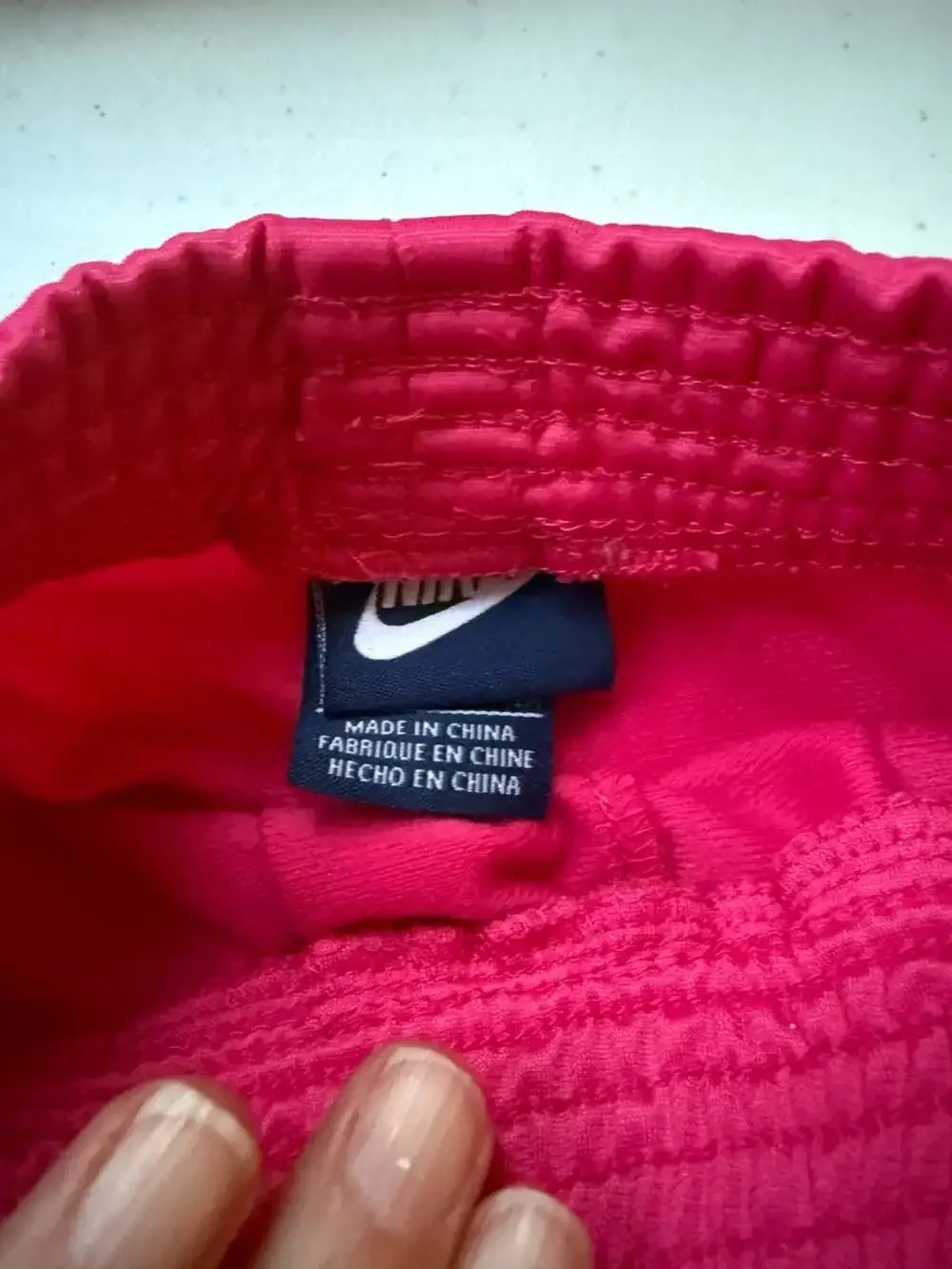 Nike Toddler Girls 12M Pink and Grey Tricot Full Zip Track Suit Set